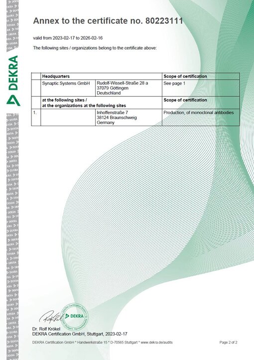 Certificate ISO 9001:2015